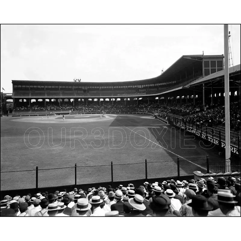1910 Comiskey Park 8X10 Photo - Chicago White Sox - 2098