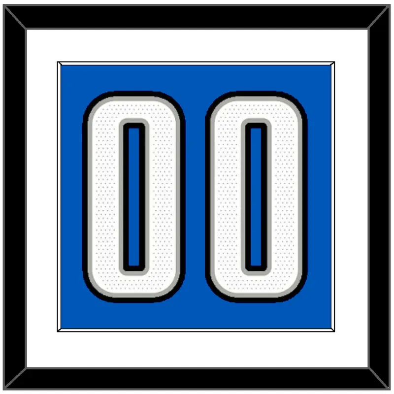 Orlando Number - Blue Statement (2019-2022) - Single Mat 1