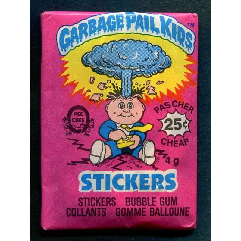 1985 OPC O-Pee-Chee Garbage Pail Kids Series 1 Unopened Wax Pack