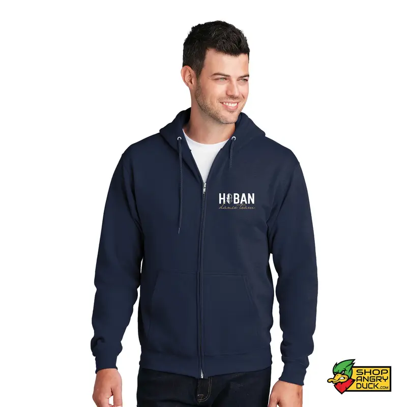 Hoban Dance Team Cursive Full Zip Hoodie