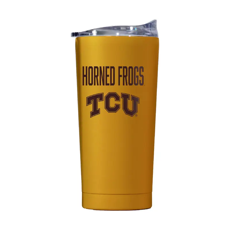 TCU 20oz Huddle Powder Coat Tumbler