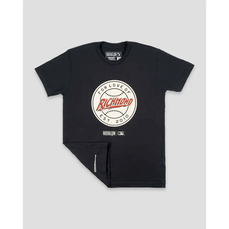 Richmond Flying Squirrels Baseballism Love of Richmond Tee