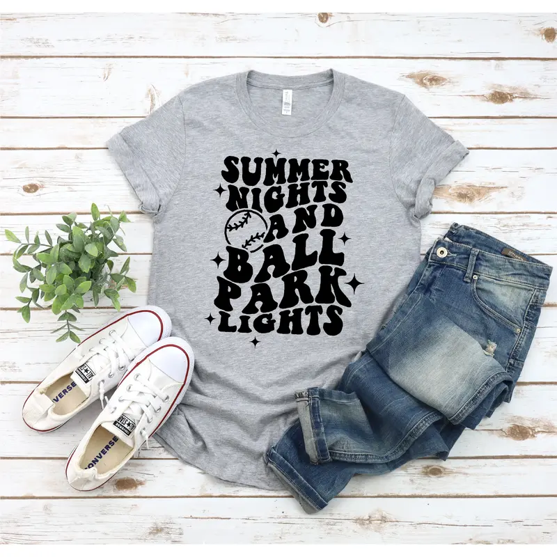 Summer nights and ballpark lights