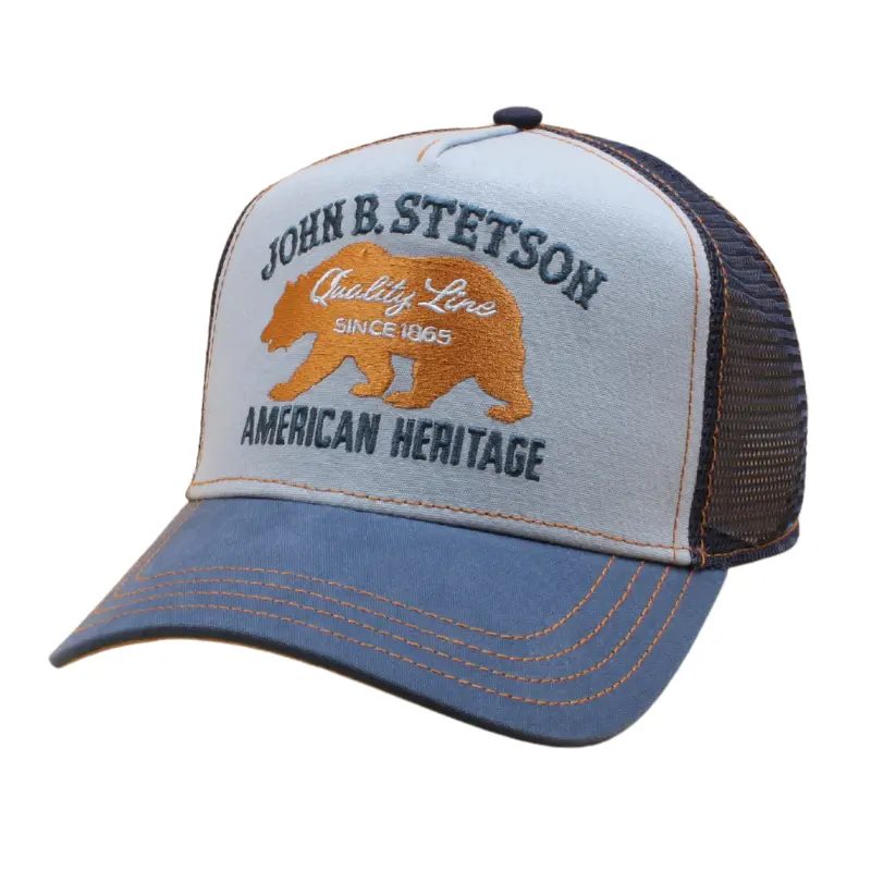 Stetson - Bear Trucker Cap - Blue