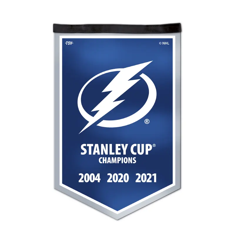 NHL SC Playoffs|Tampa Bay Lightning 12 X 18 Victory Banner
