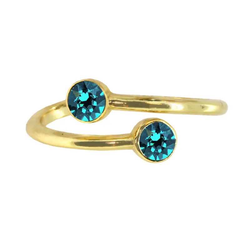 CARIBBEAN Sterling Silver Ring Wrap