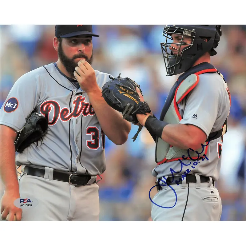 JAMES McCANN signed 8x10 photo PSA/DNA Chicago White Sox Autographed