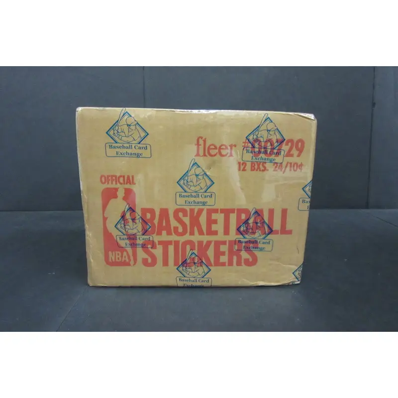 1976/77 Fleer Basketball Case (BBCE) (Sealed) (A10104)