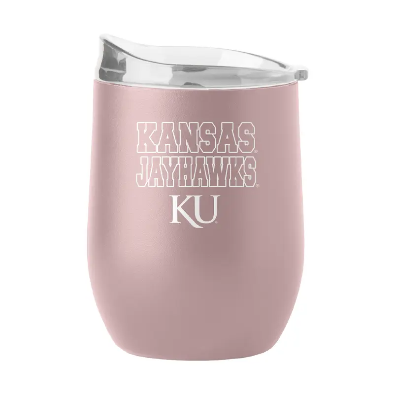 Kansas 16oz Stencil Powder Coat Curved Bev