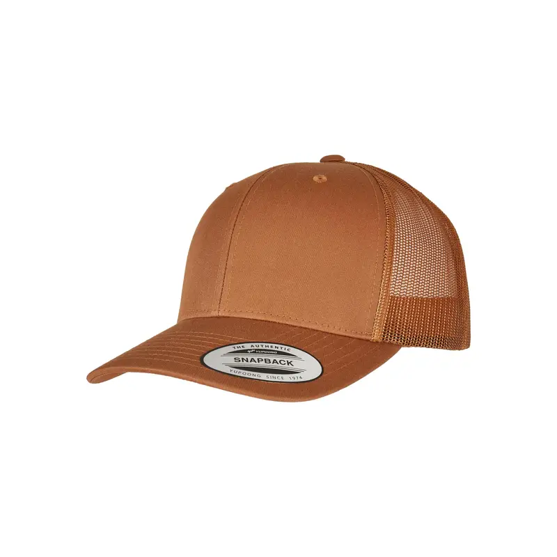 Retro Trucker Cap - Caramel