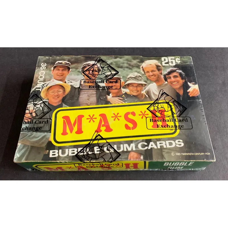 1982 Donruss M*A*S*H Unopened Wax Box (MASH) (Authenticate)