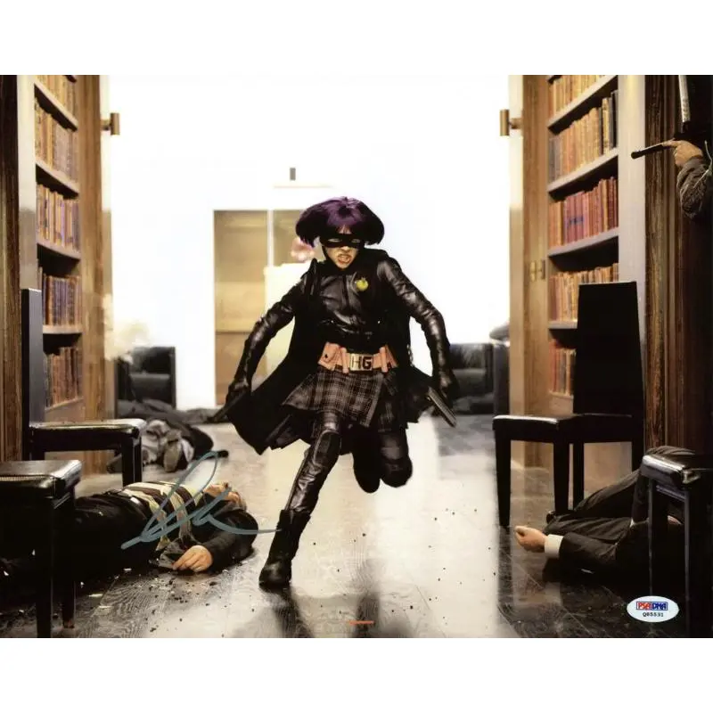 Chloe Grace Moretz Kick-Ass Signed Authentic 11X14 Photo PSA/DNA #Q85531