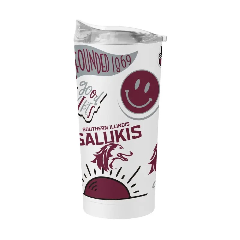 Souther Illinois 20oz Native Powder Coat Tumbler