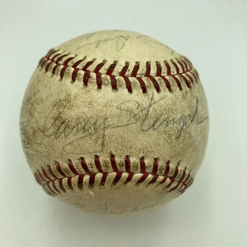 1964 New York Mets Team Signed National League Baseball Beckett COA