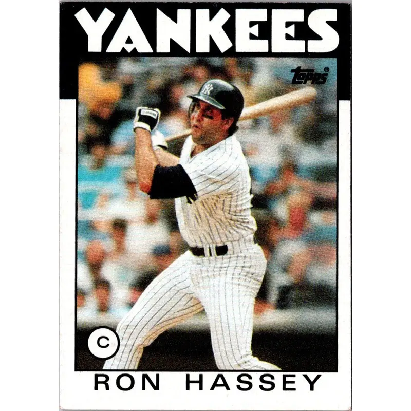1986 Topps Ron Hassey #157