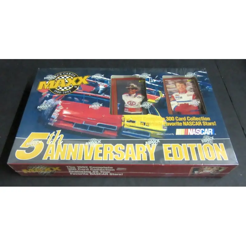1992 Maxx Racing Race Cards Factory Set (Red) (Retail)