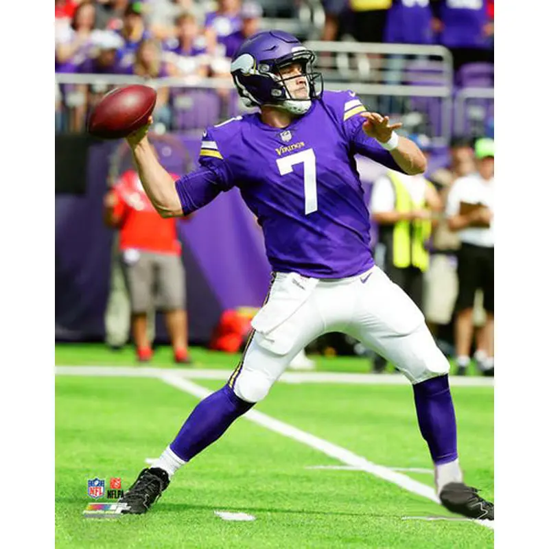 Case Keenum "Gunslinger" Minnesota Vikings QB Premium Poster Print - Photofile 16x20
