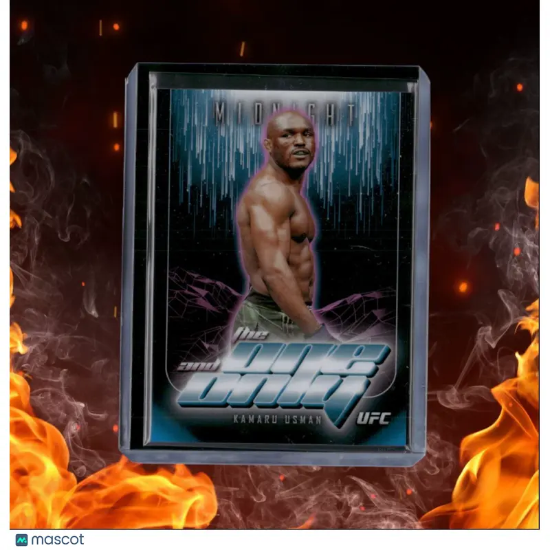 2024 Topps Midnight UFC Kamaru Usman the One and Only #TO-4