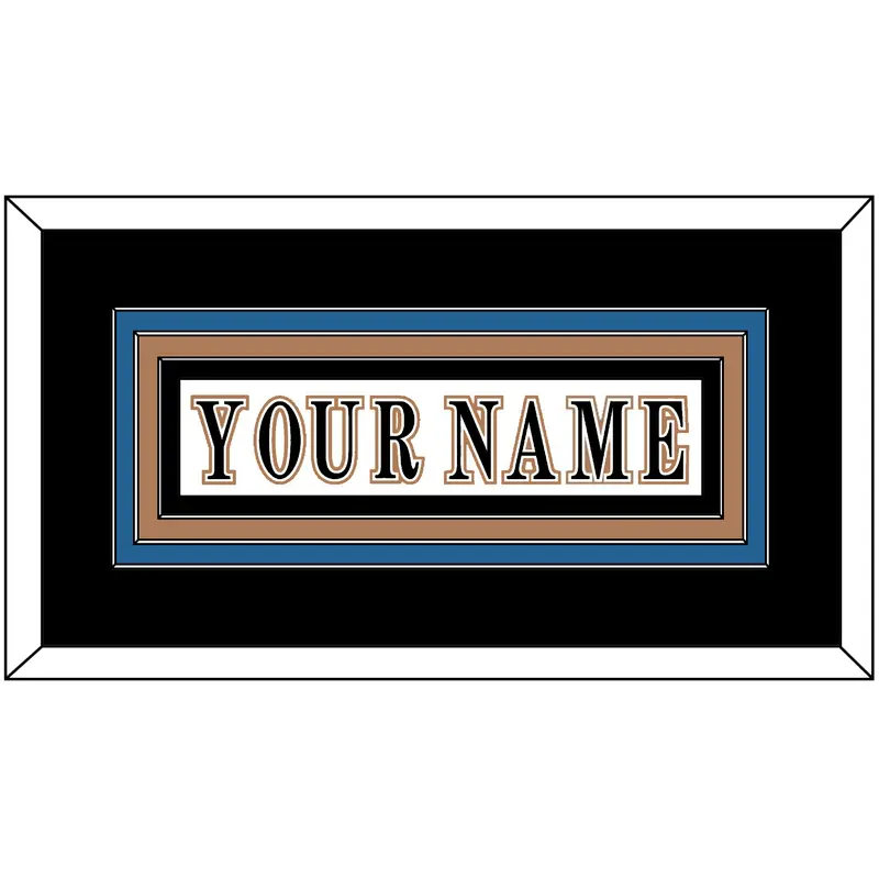 Washington Nameplate - Home White (1995-2007) - Triple Mat 3