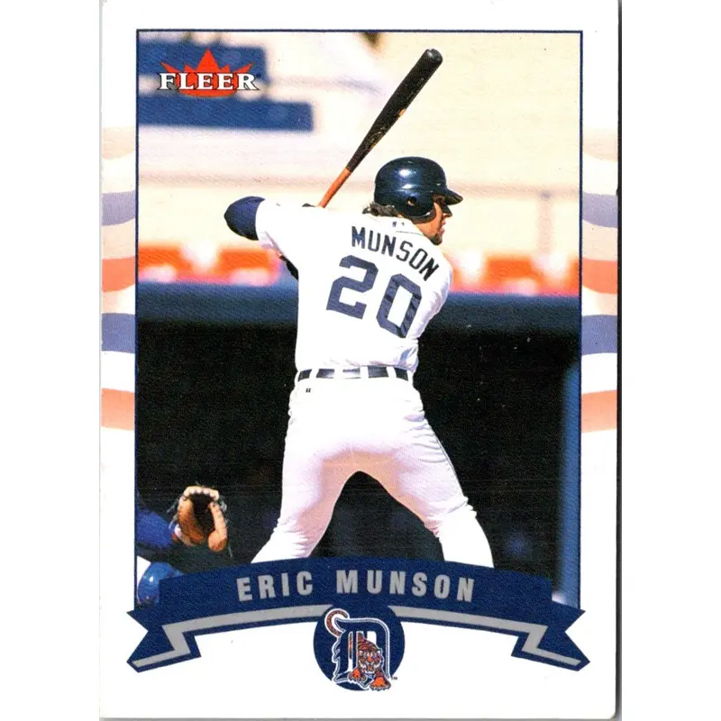 2002 Fleer Eric Munson #359