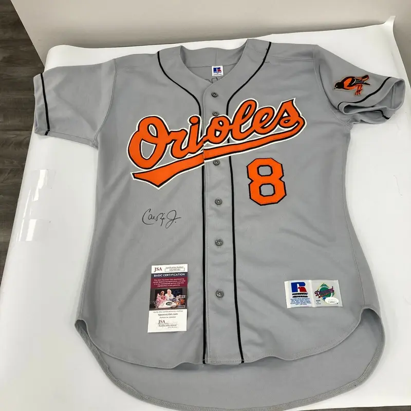 Cal Ripken Jr. Signed Authentic 1990's Baltimore Orioles Game Model Jersey JSA