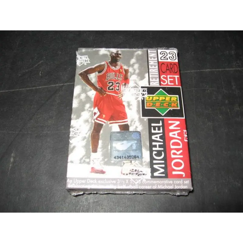 1999 Upper Deck Basketball Michael Jordan Retirement Factory Set