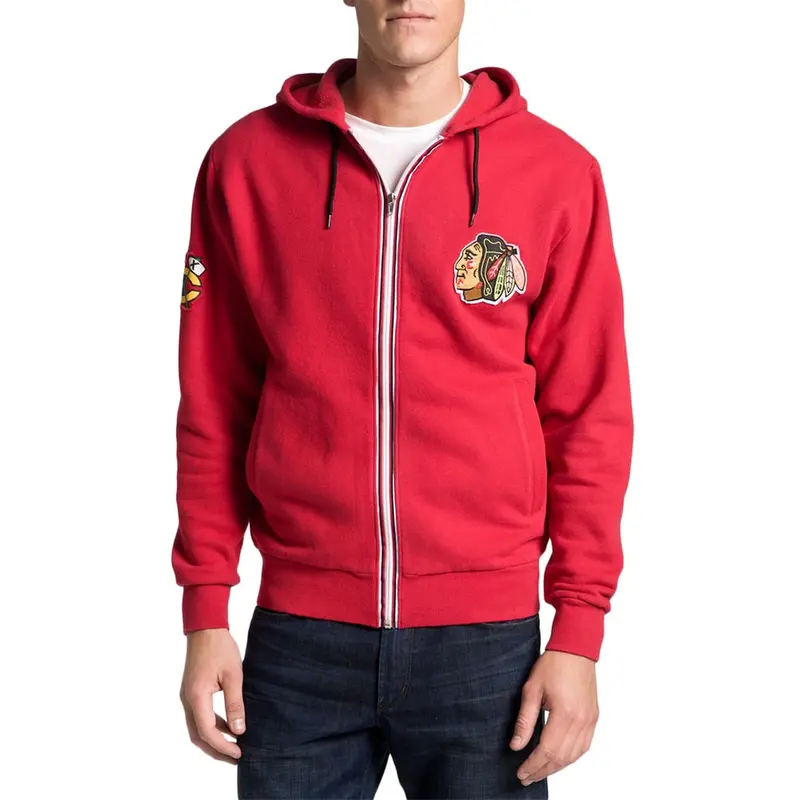 Chicago Blackhawks - Chest Logo Zip Hoodie