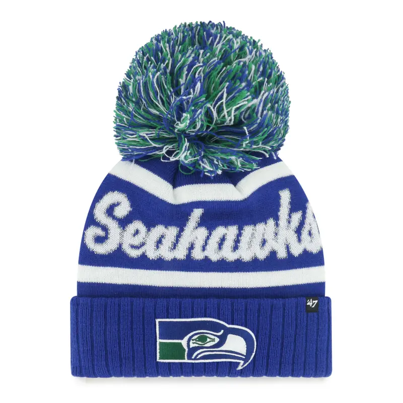 SEATTLE SEAHAWKS HISTORIC SPIRITED '47 CUFF KNIT WOMENS
