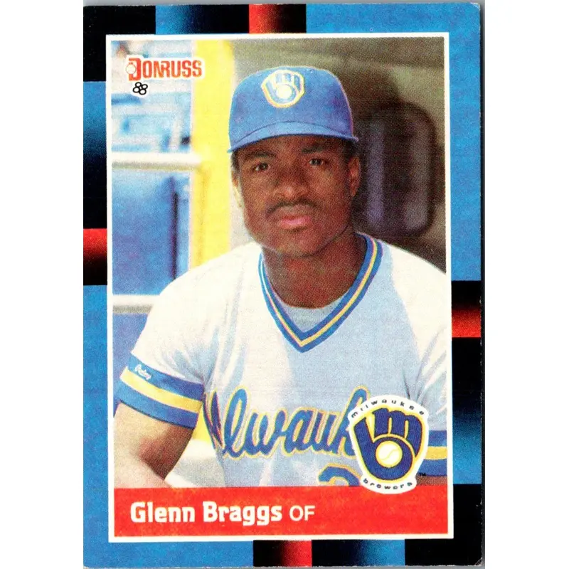 1988 Donruss Glenn Braggs #240