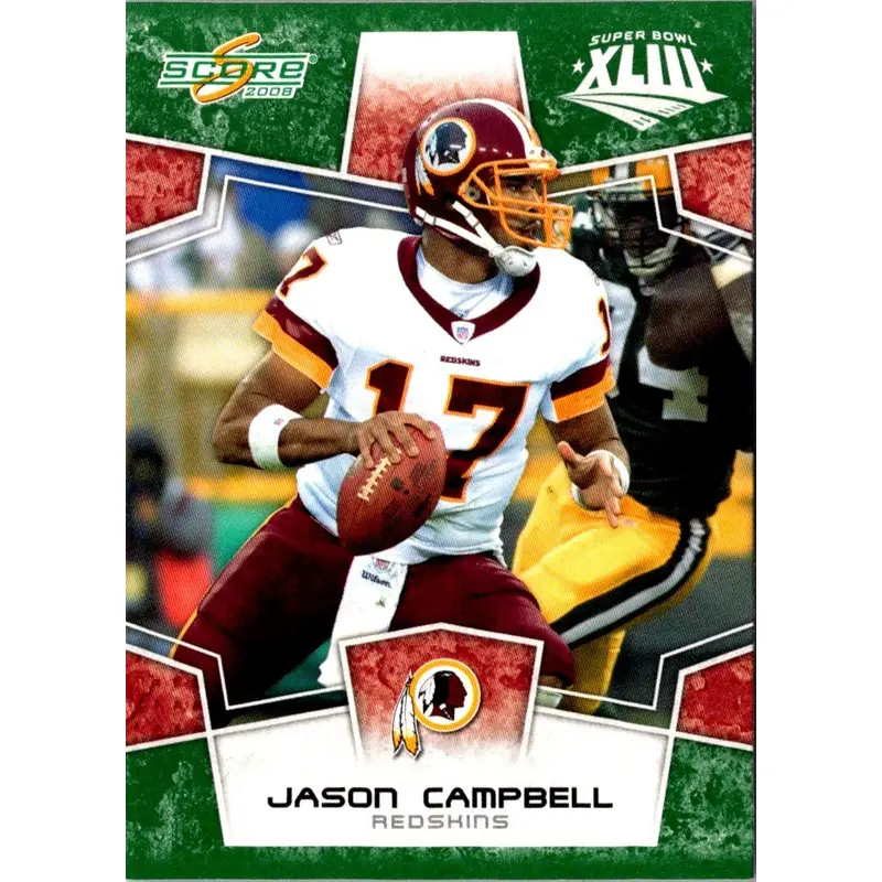 2008 Score Super Bowl XLIII Jason Campbell #322