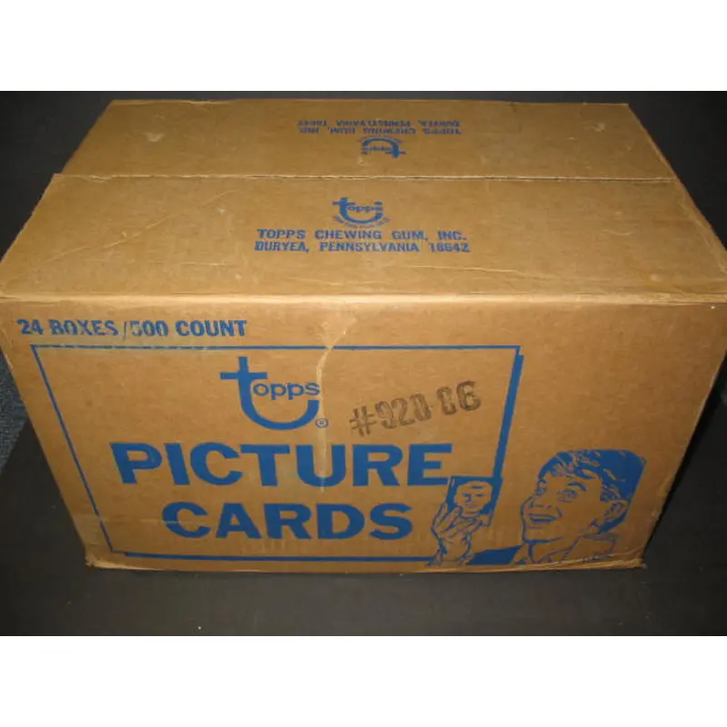1986 Topps Football Vending Case (24 Box) (Authenticate)