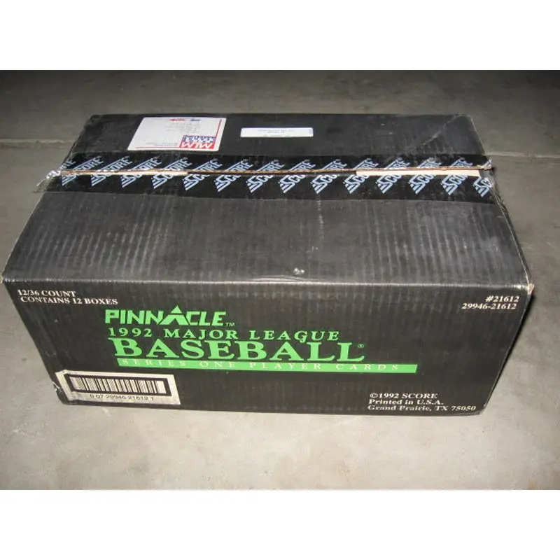 1992 Pinnacle Baseball Series 1 Case (12/36) (21612)