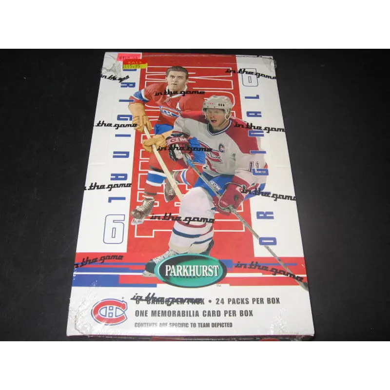 2003/04 ITG In The Game Parkhurst Original 6 Hockey Box (Canadiens)