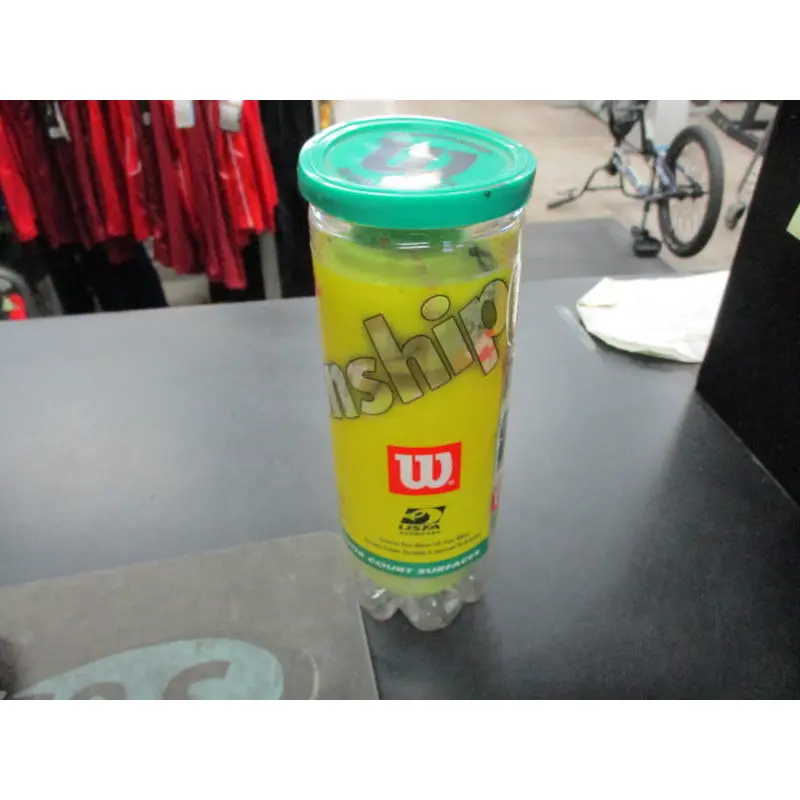 Used Wilson Championship Pack Of 3 Tennis Balls