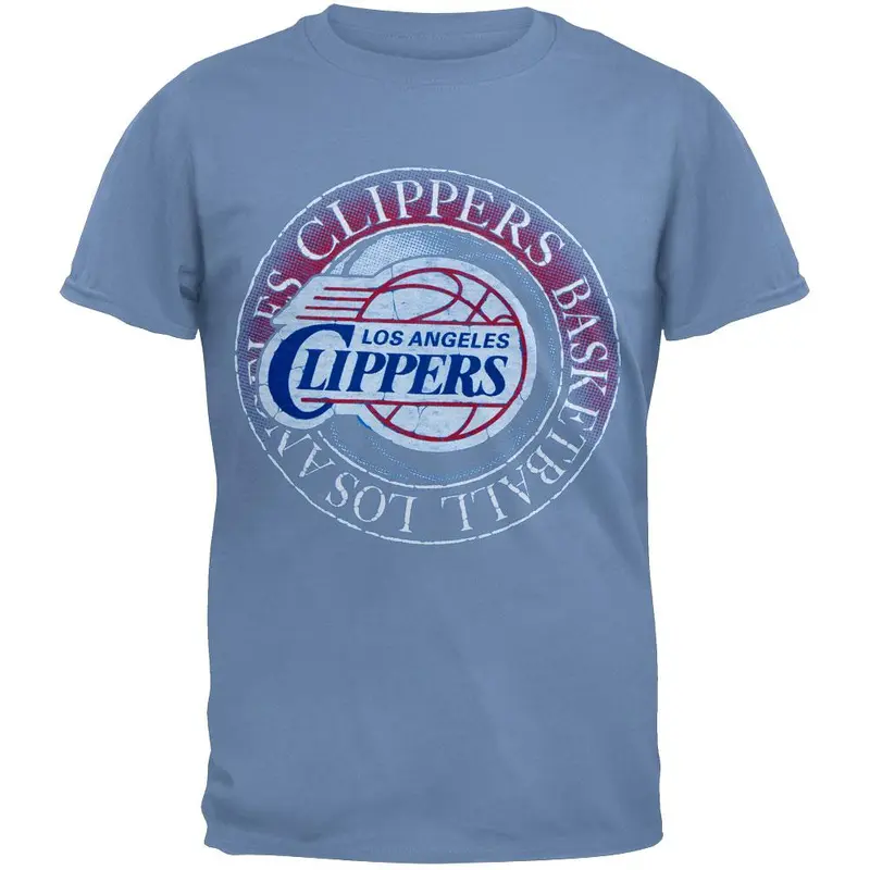 Los Angeles Clippers - Basketball Logo Soft T-Shirt