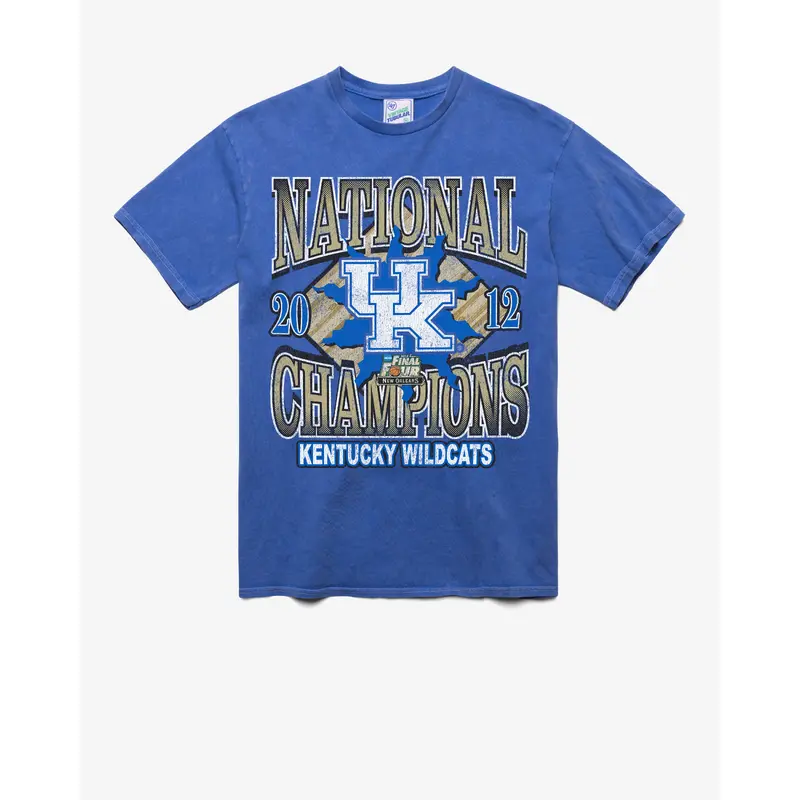 KENTUCKY WILDCATS H-CHAMPS LOCKER VINTAGE '47 TUBULAR TEE