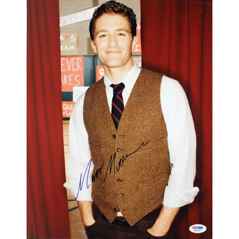 Matthew Morrison Glee Signed Authentic 11X14 Photo Autographed PSA/DNA #M97361