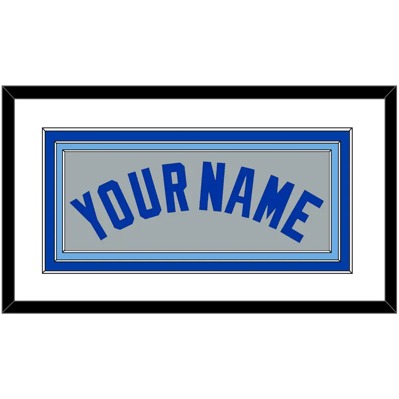 Toronto Name - Road Gray (1989-1996) - Triple Mat 2