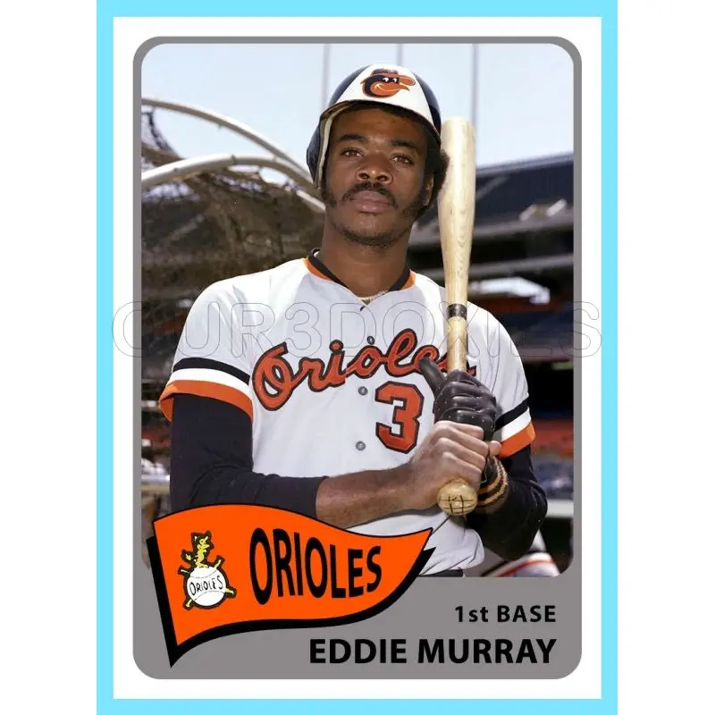 Eddie Murray 1965 Topps Custom Card - 4400