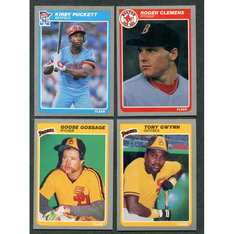 1981 Fleer Baseball Complete Set NM (660) (23-294)