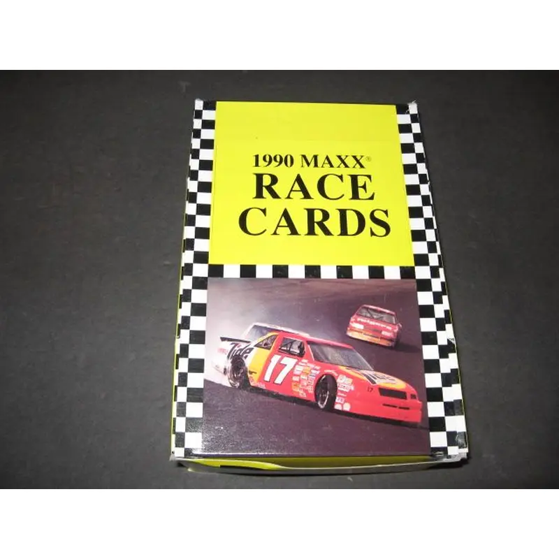 1990 Maxx Racing Race Cards Box