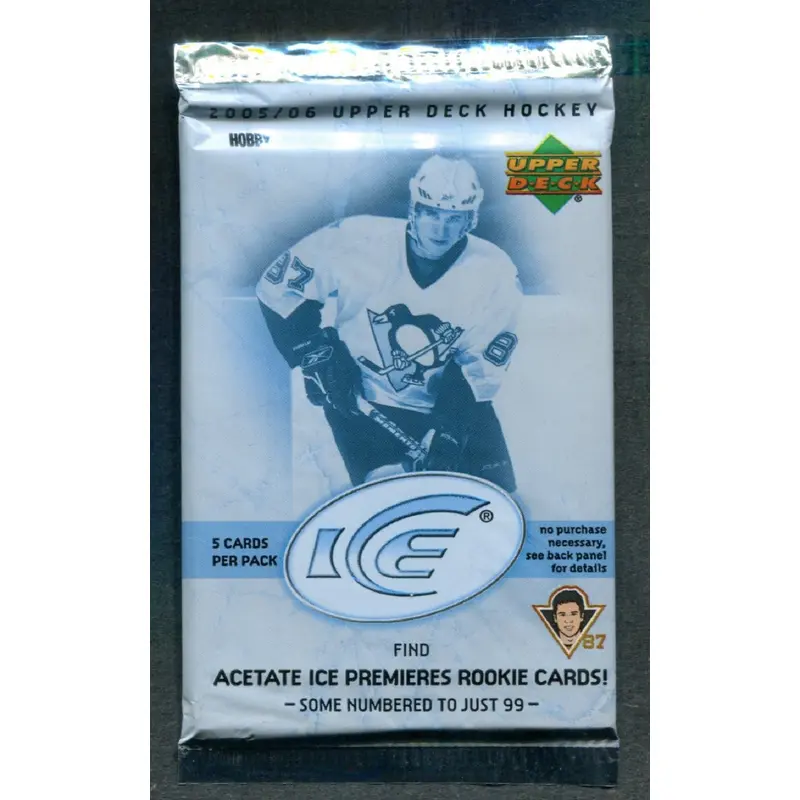 2005/06 Upper Deck Ice Hockey Unopened Pack (Hobby)