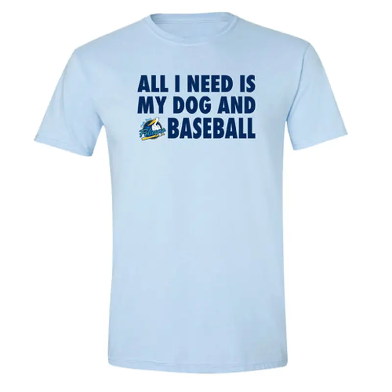 Myrtle Beach Pelicans OT Sports Youth Light Blue Bark in the Park Tee