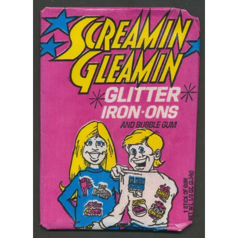 1978 Donruss Screamin Gleamin Unopened Wax Pack