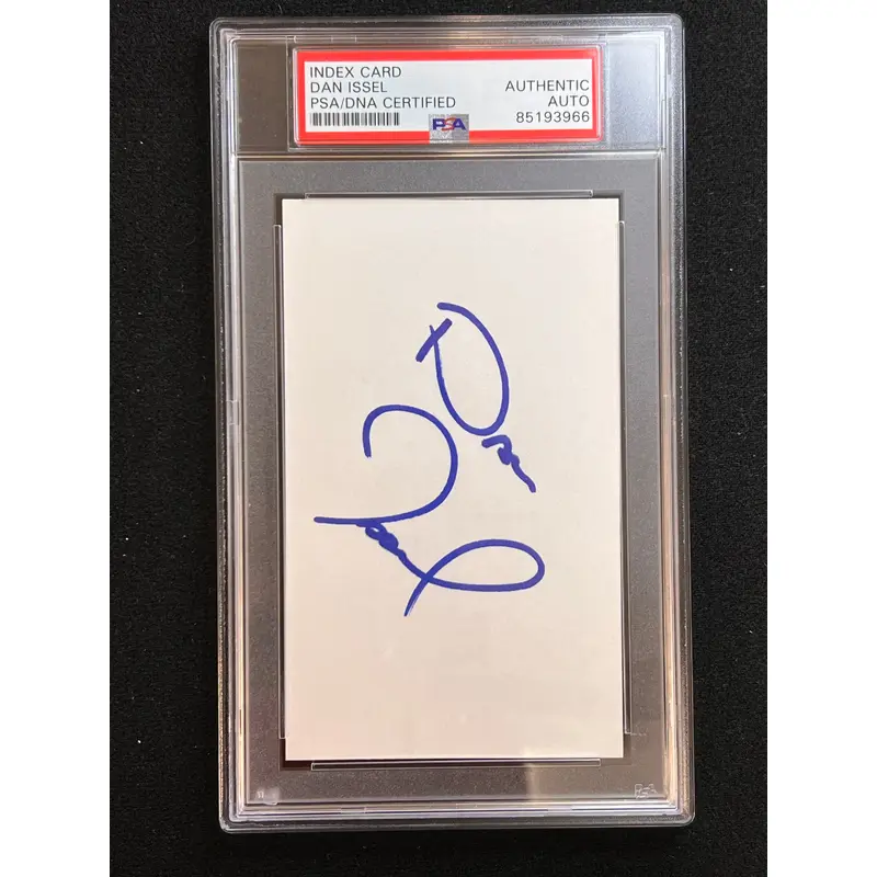 Dan Issel Signed CUT AUTO PSA Slabbed Nuggets