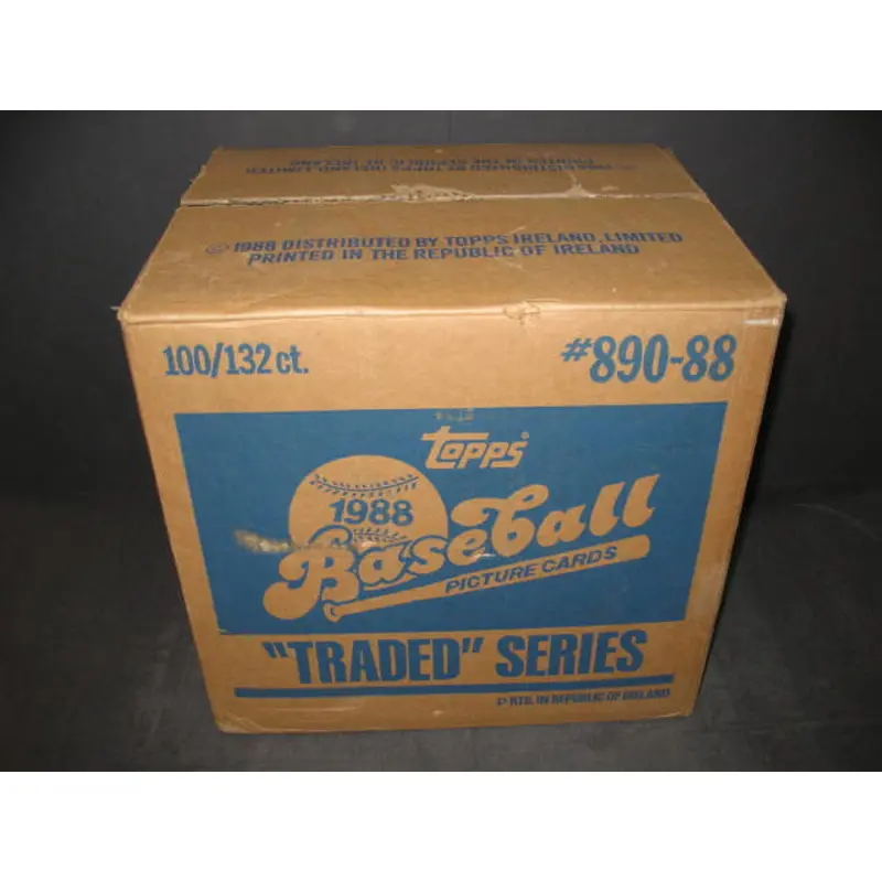 1988 Topps Baseball Traded Factory Set Case (100 Sets) (Authenticate)