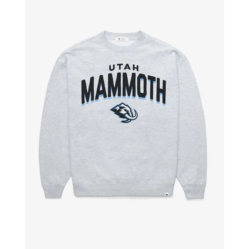UTAH MAMMOTH CAMPUS ARCH CLOUD '47 OVERSIZED CREW WOMENS