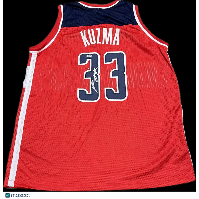 Kyle Kuzma Signed Jersey PSA Washington Wizards Autographed