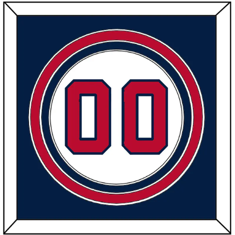Washington Number - Home White - Triple Mat 3