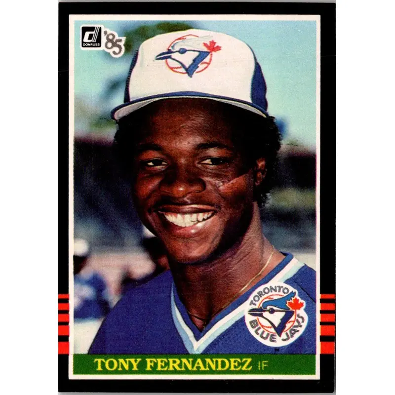 1985 Donruss Tony Fernandez #390
